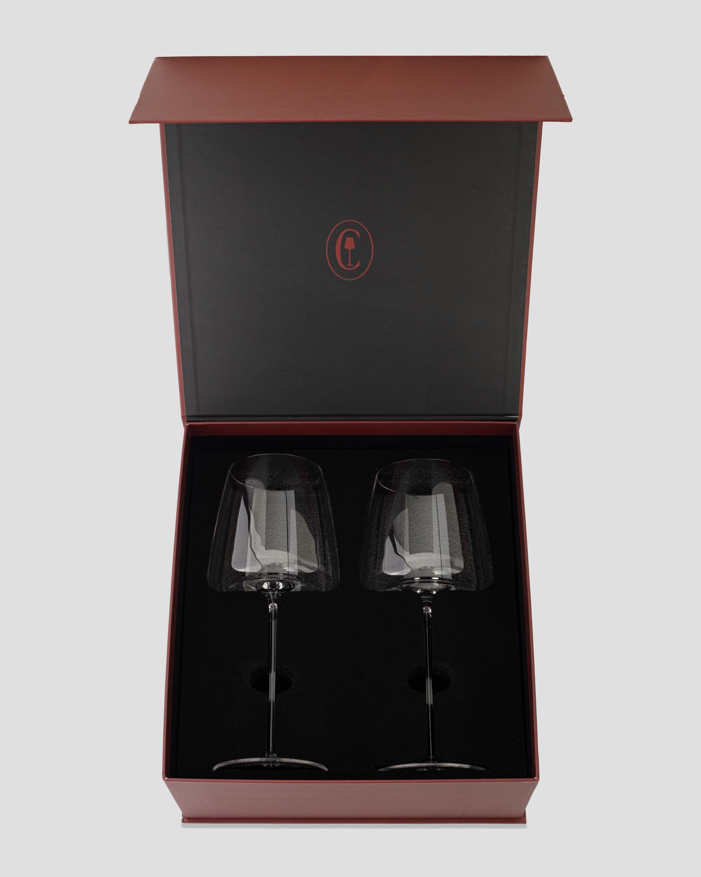 Cristalero Rosso 22oz Wineglass Collection Set of 2